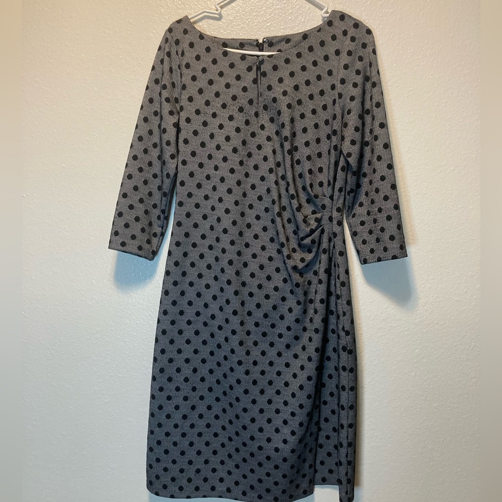 Polka Dot Wrap Dress